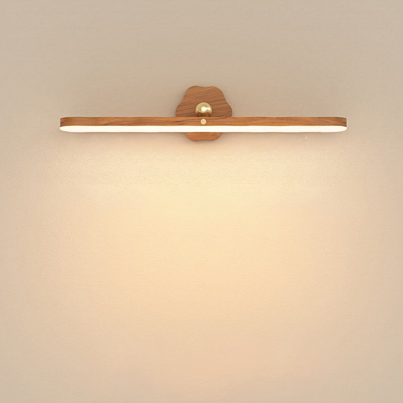 Magnetic 360° LED Wall Light – Touch Control & USB Rechargeable