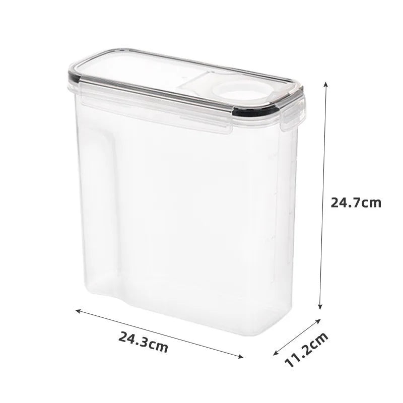ClearSeal – 4L Airtight Food Storage Container